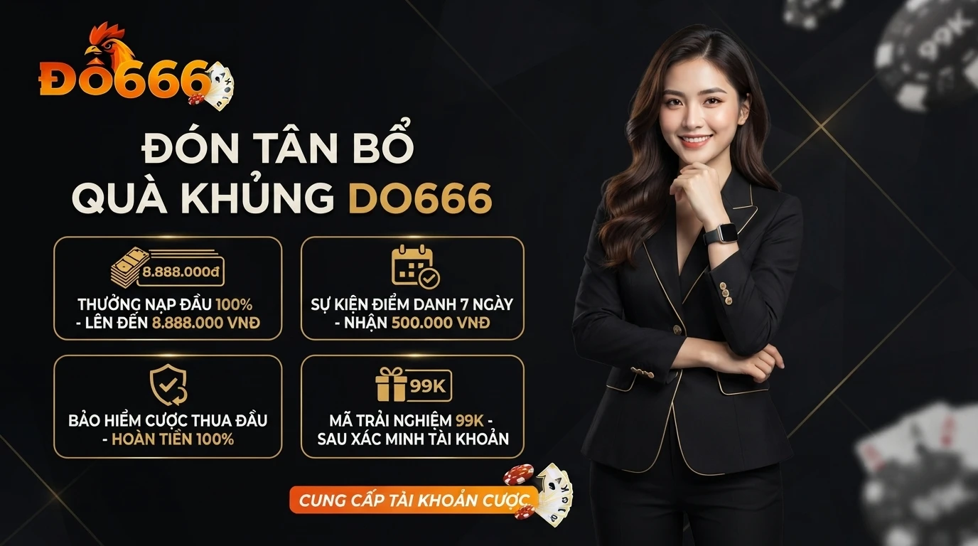 Khuyến Mãi DO666 do666 goi sieu qua tang mung thanh vien moi bung no tai do666 1