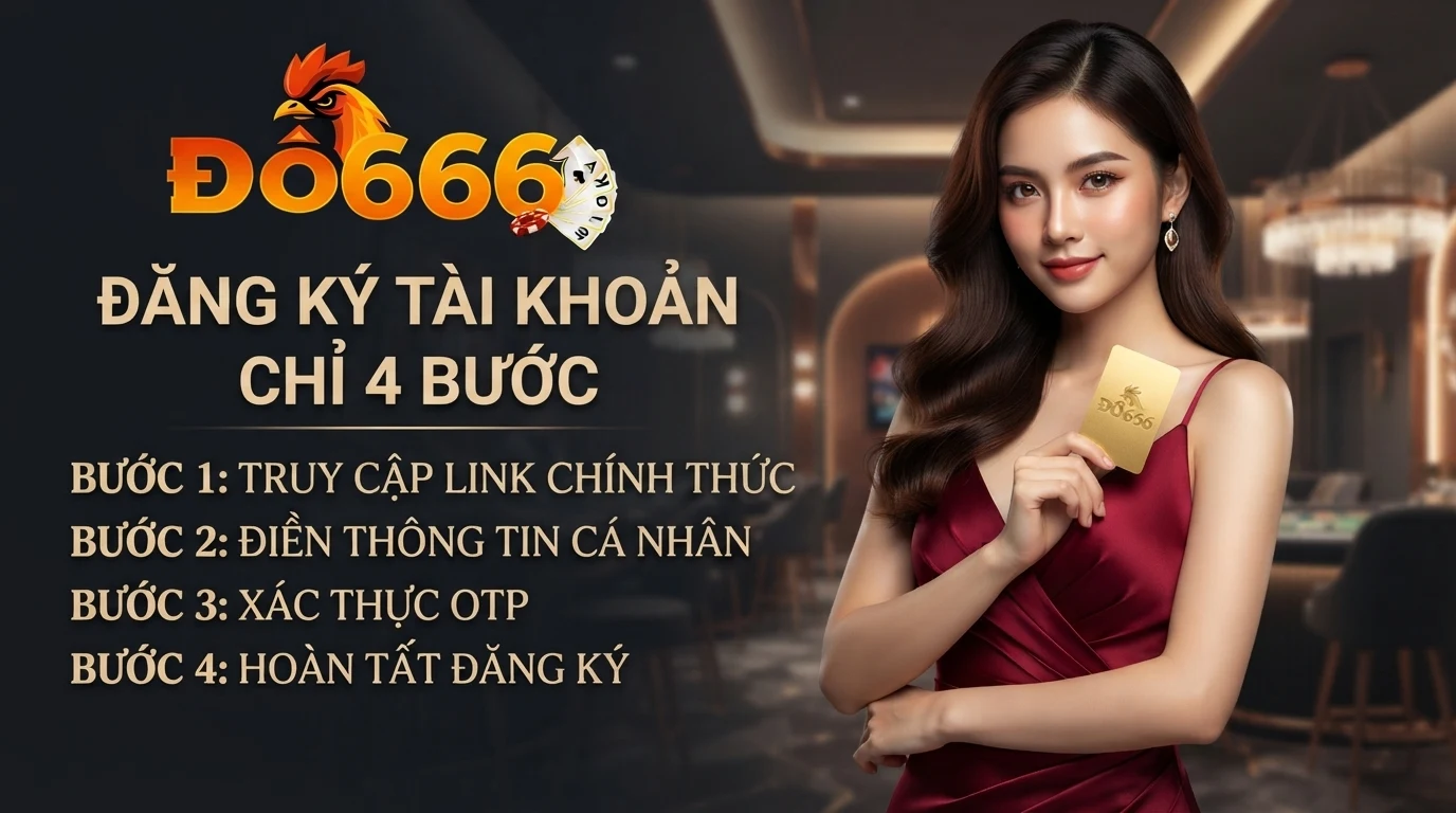 Hướng Dẫn Đăng Ký DO666 – Bí Quyết Kích Hoạt Tài Khoản & Nhận Ưu Đãi 100% do666 huong dan chi tiet cac buoc dang ky do666 danh cho tan thu