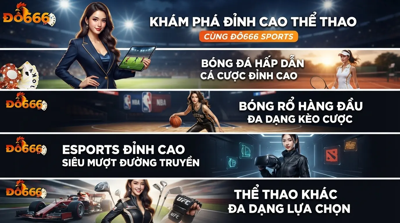 do666 kham pha cac bo mon hap dan tai the thao do666