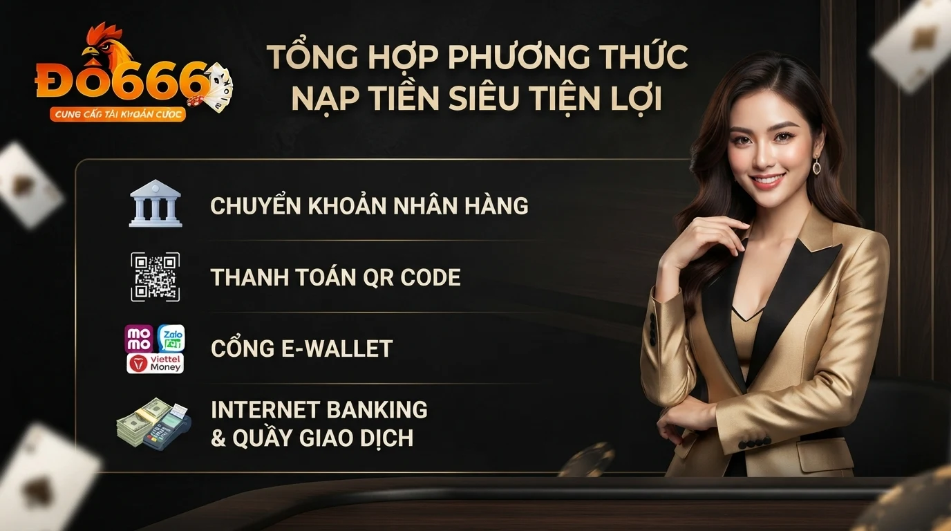 Hướng Dẫn Nạp Tiền DO666 Chi Tiết – Thao Tác Nhanh & Bảo Mật Tuyệt Đối do666 tong hop cac phuong thuc gui tien do666 tien loi nhat